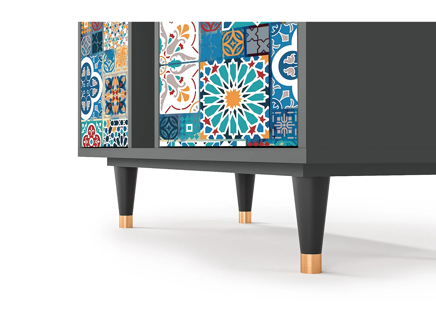 Buffet - 94х96х41 cm - BS5 - Moroccan Market, Anthracite