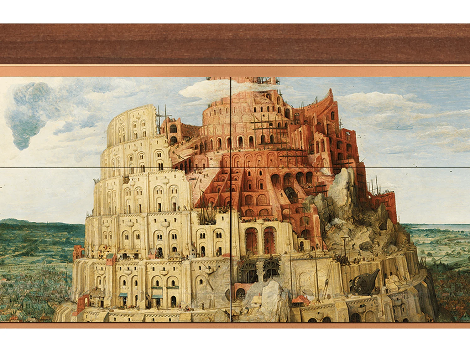 Dressoir - 115x85x48 cm - BS4 - Elder The Tower, Walnoot