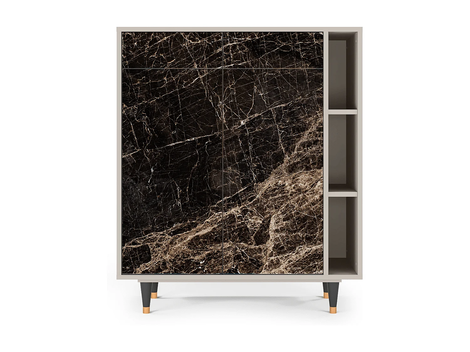 Credenza - 96х110х41 cm - BS6 - Night Abyss, Sabbia