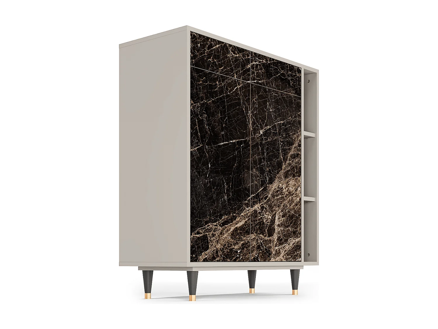 Credenza - 96х110х41 cm - BS6 - Night Abyss, Sabbia