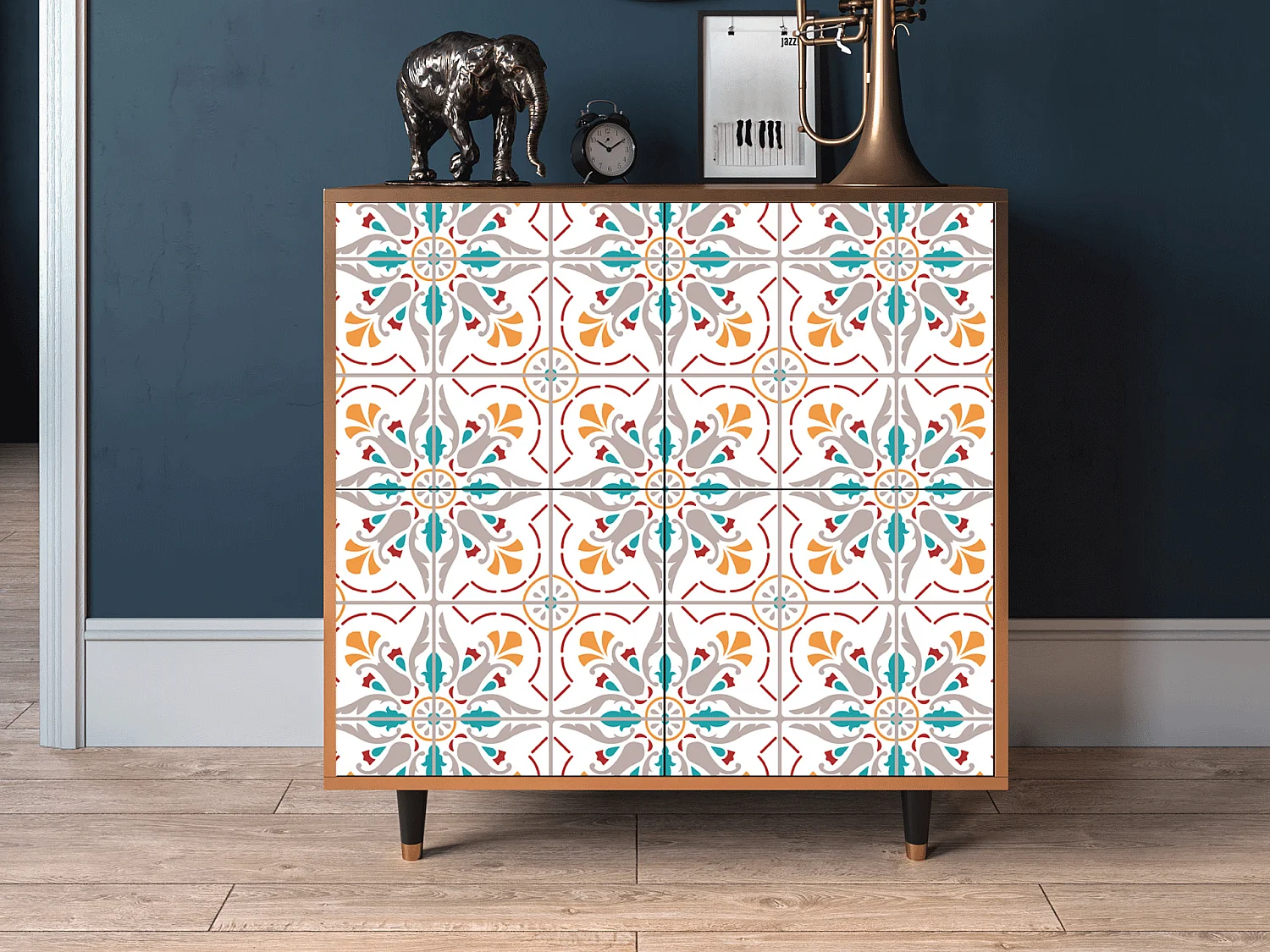 Buffet - 94x96x48 cm - BS3 - Spring Ceramics, Noyer