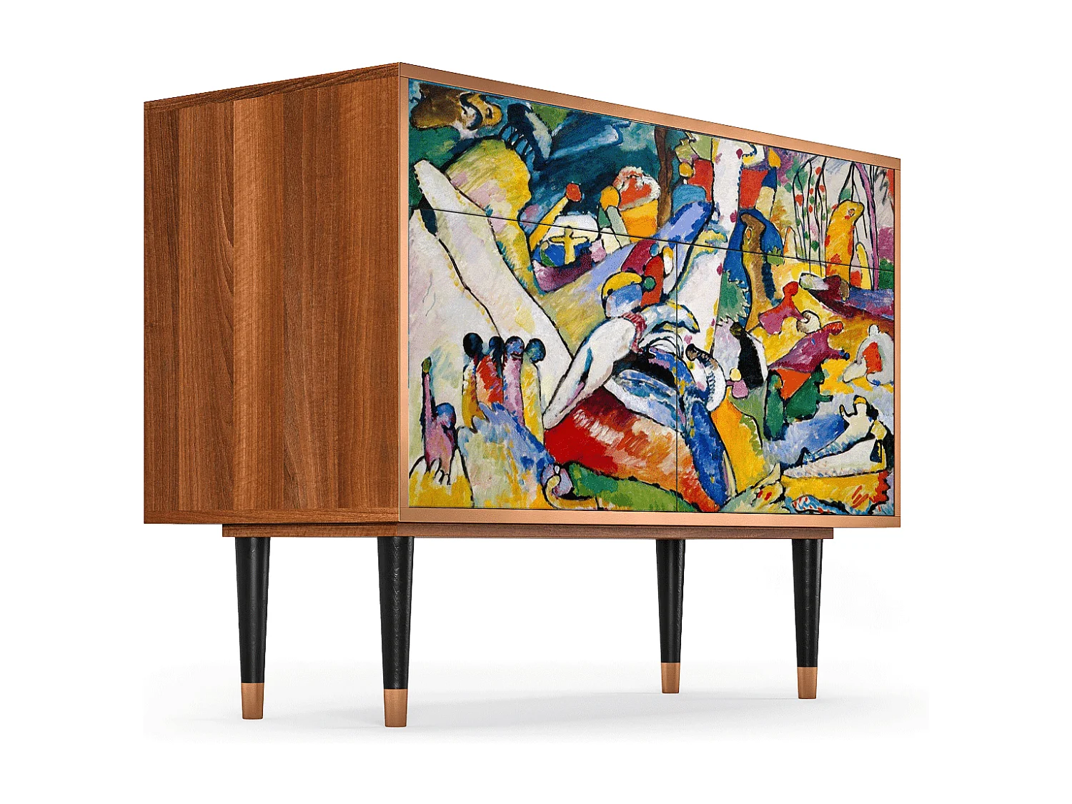 Buffet - 115x85x48 cm - BS4 - Improvisation 26  , Noyer