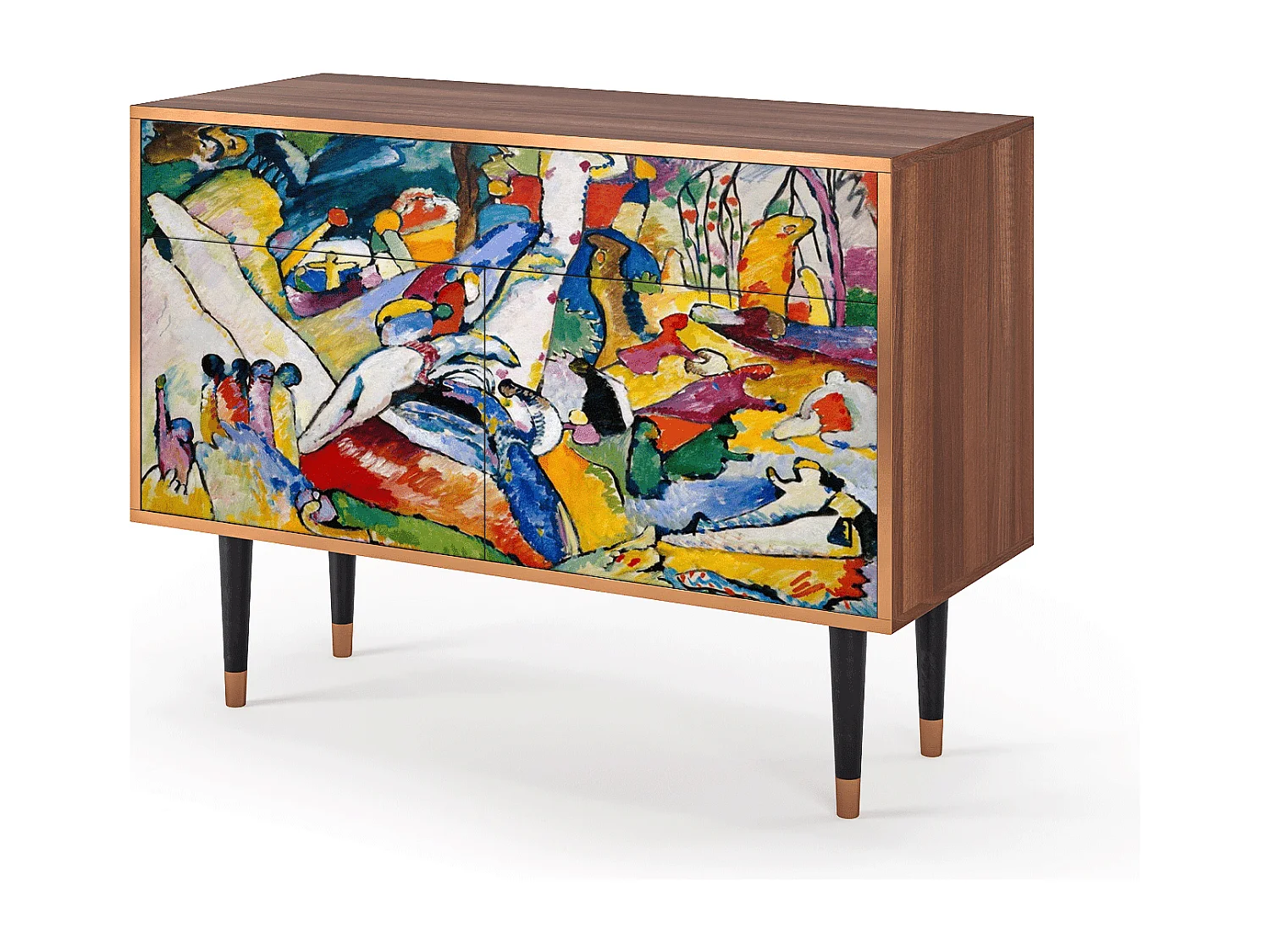 Buffet - 115x85x48 cm - BS4 - Improvisation 26  , Noyer
