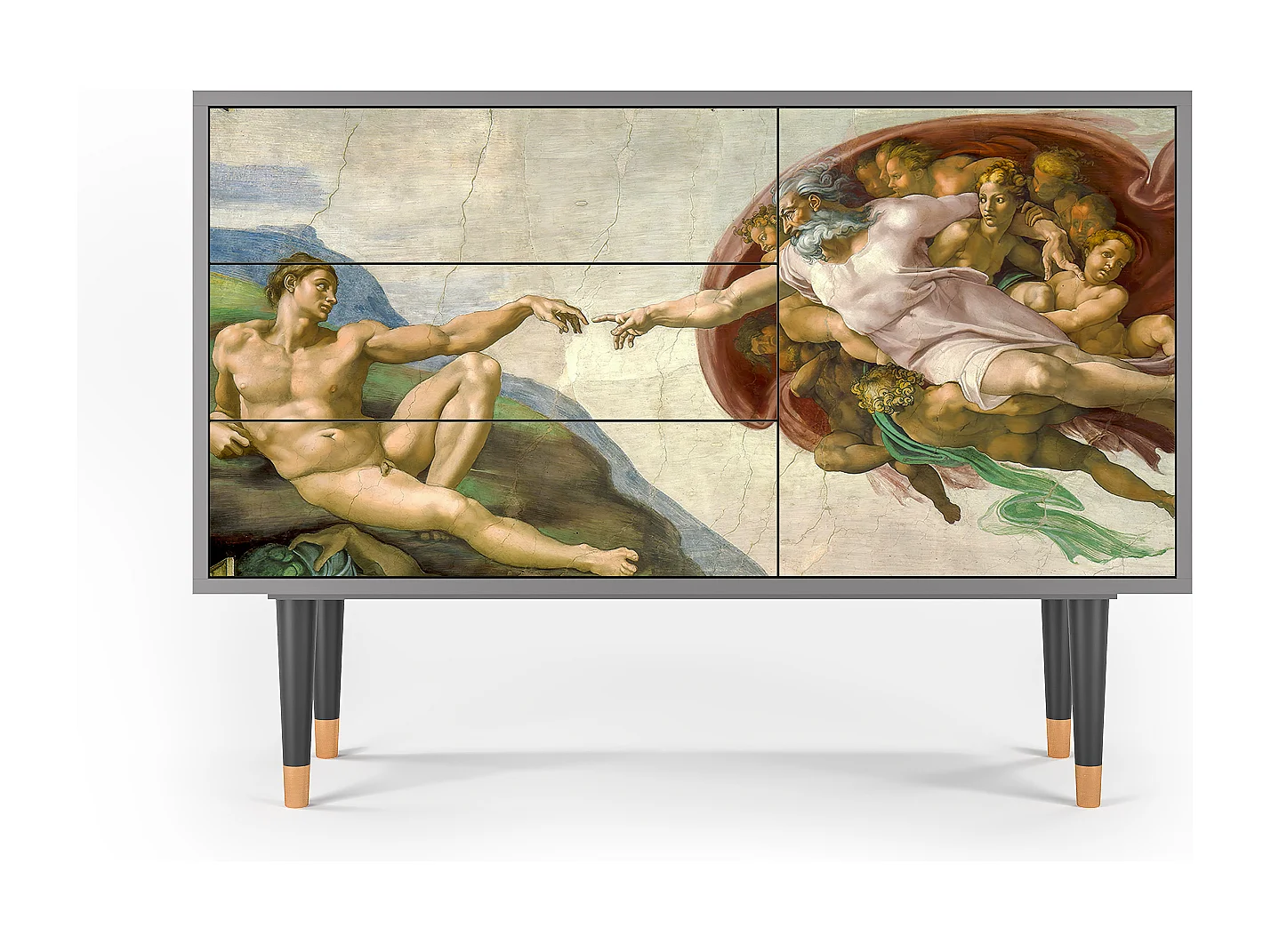 Buffet - 115х84х41 cm - S3 - The Creation of Adam, Gris