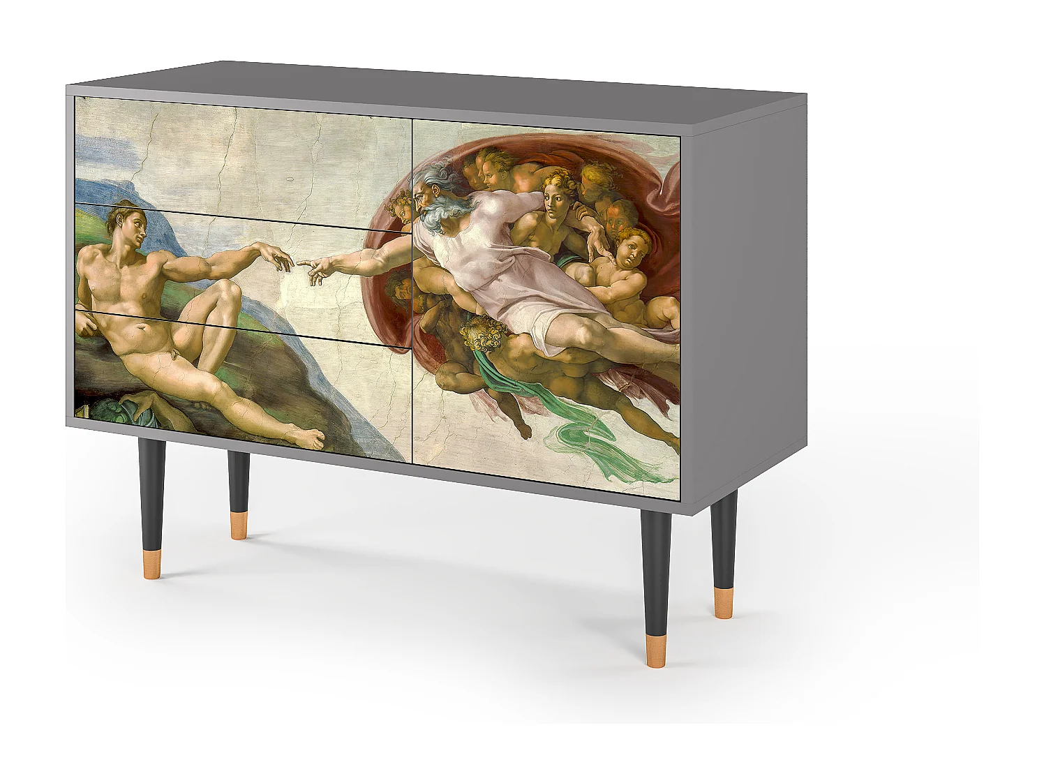 Buffet - 115х84х41 cm - S3 - The Creation of Adam, Gris