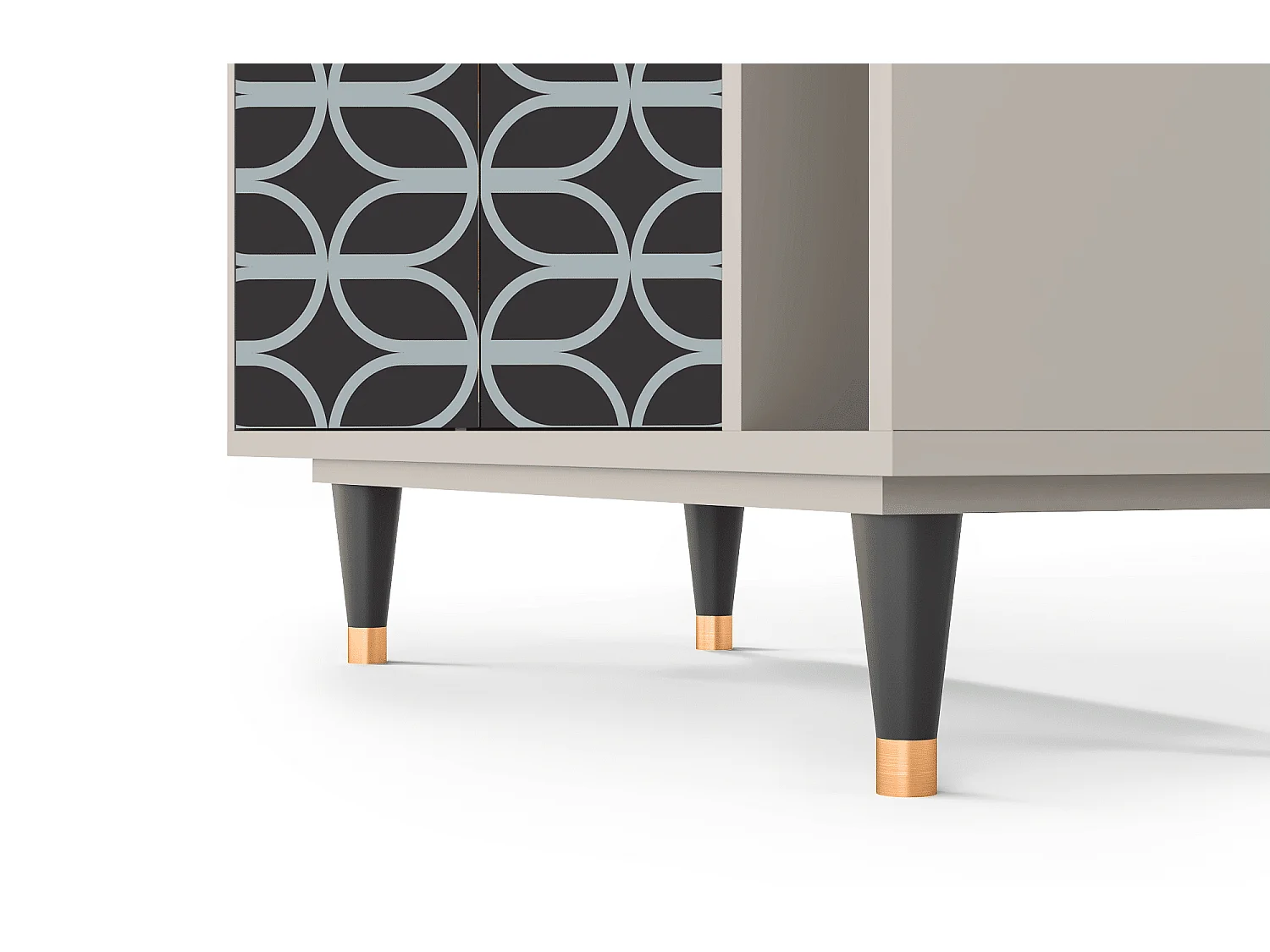 Buffet - 96х110х41 cm - BS6 - Braided Blue, Sable