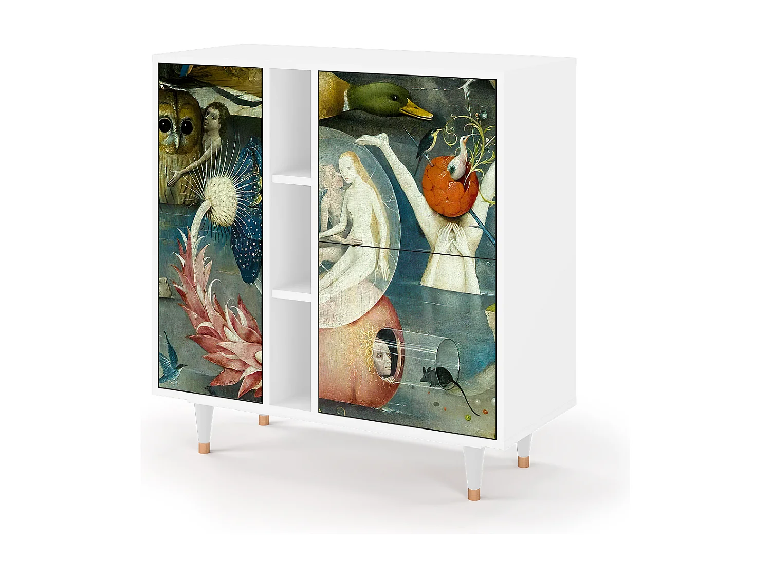 Kredens - 94х96х41 cm - BS5 - The Garden Of by Bosch, Biały