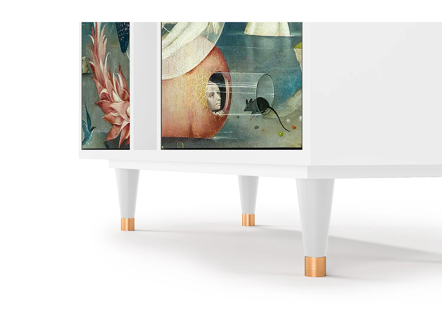 Kredens - 94х96х41 cm - BS5 - The Garden Of by Bosch, Biały