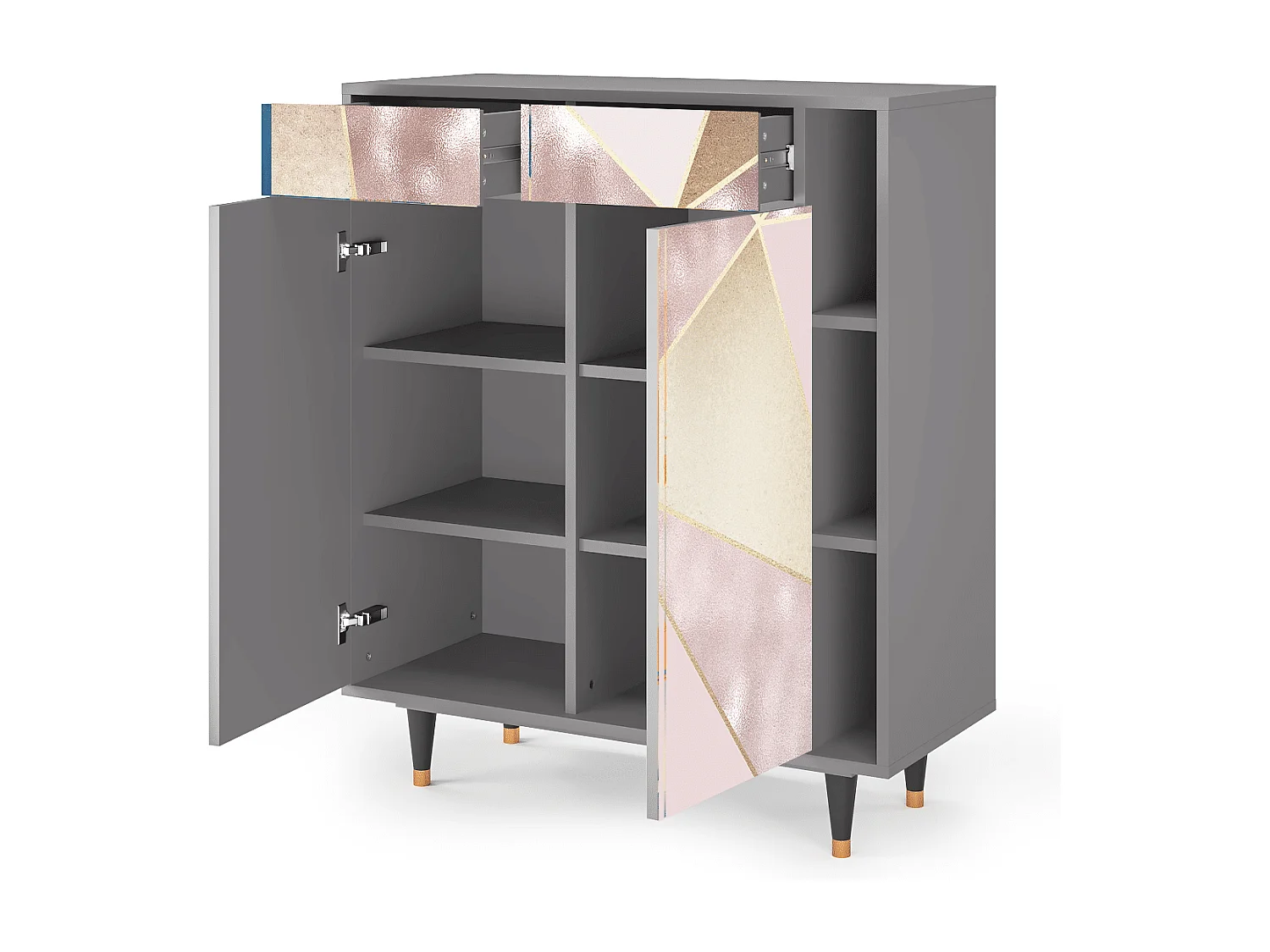 Buffet - 96х110х41 cm - BS6 - Cosmopolitan Diva, Gris