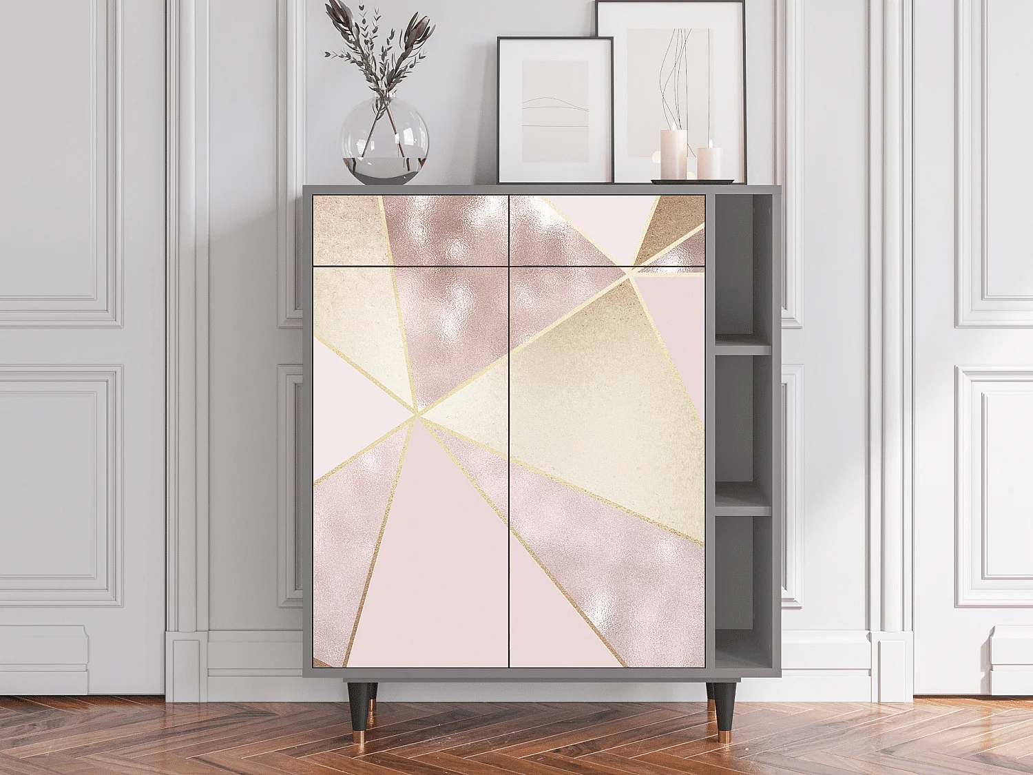 Buffet - 96х110х41 cm - BS6 - Cosmopolitan Diva, Gris