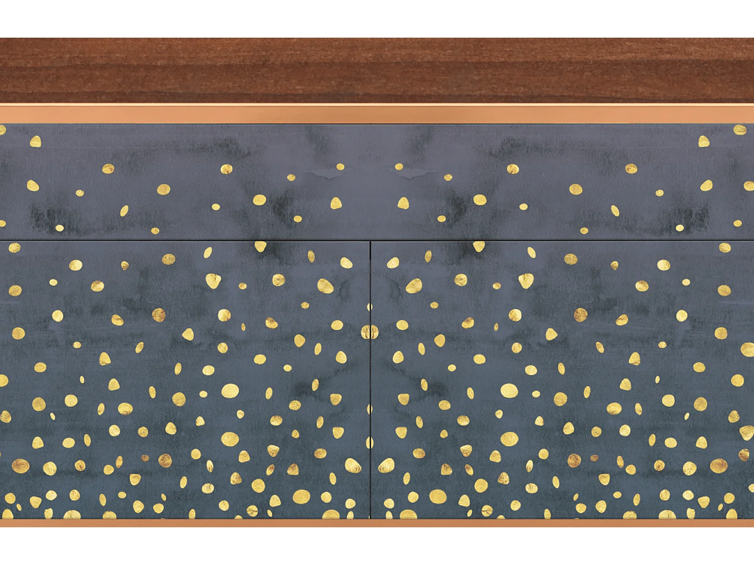 Aparador - 115x85x48 cm - BS4 - Foggy Lights, Nogal