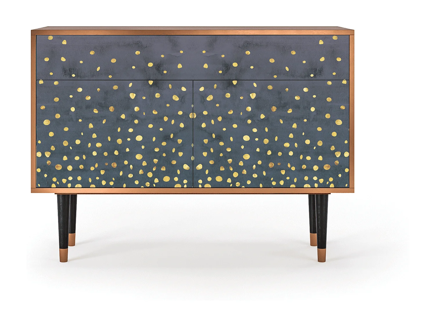 Buffet - 115x85x48 cm - BS4 - Foggy Lights, Noyer