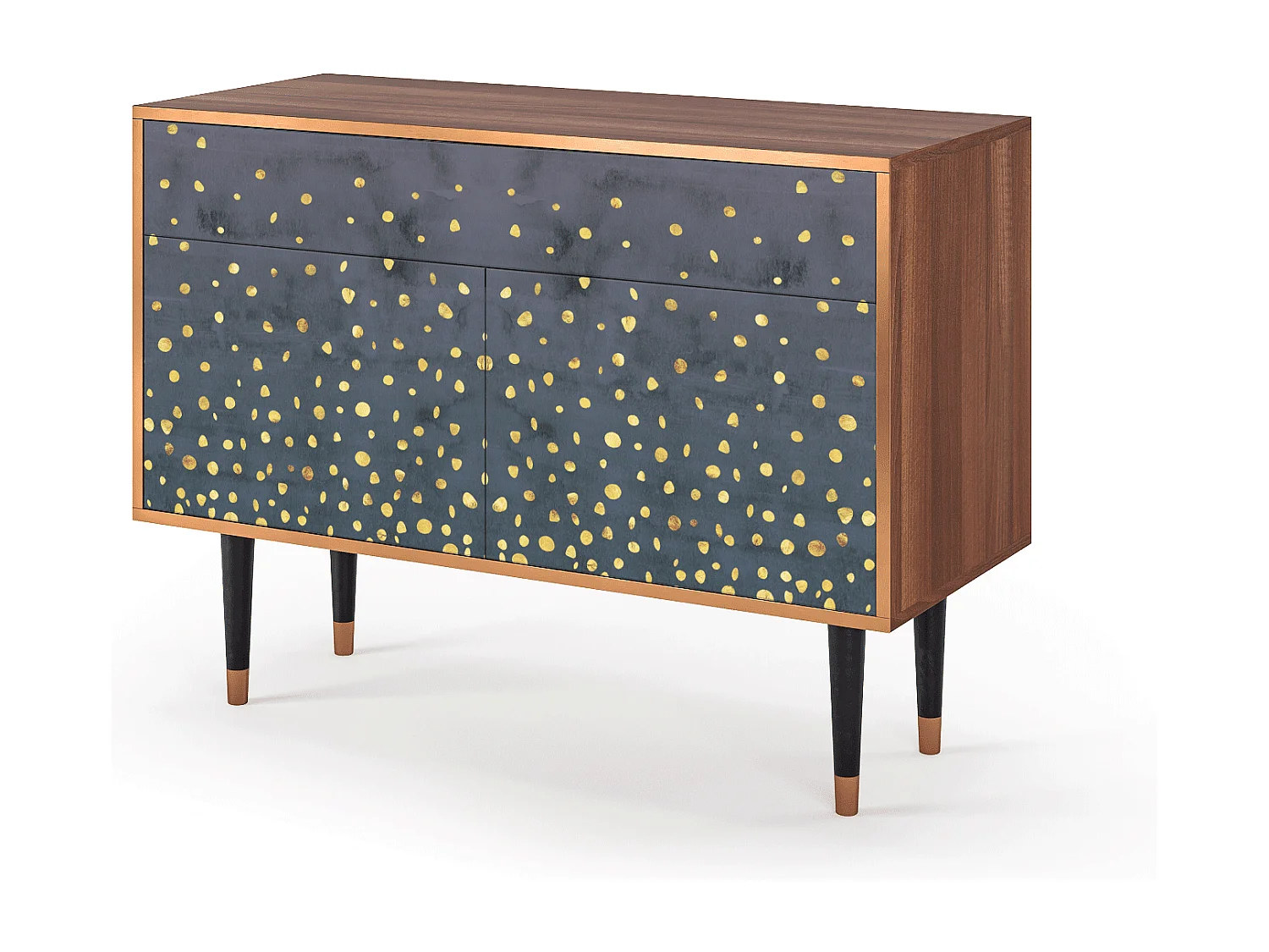 Buffet - 115x85x48 cm - BS4 - Foggy Lights, Noyer