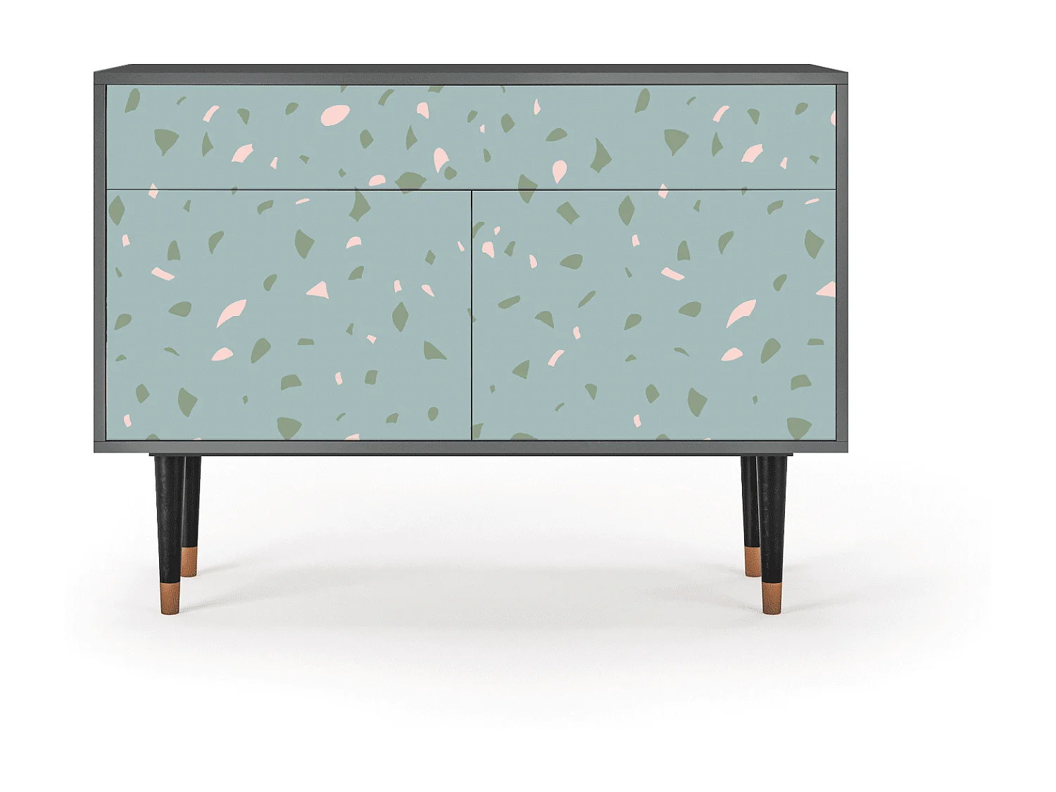 Credenza - 115x85x48 cm - BS4 - Blue Drops, Antracite