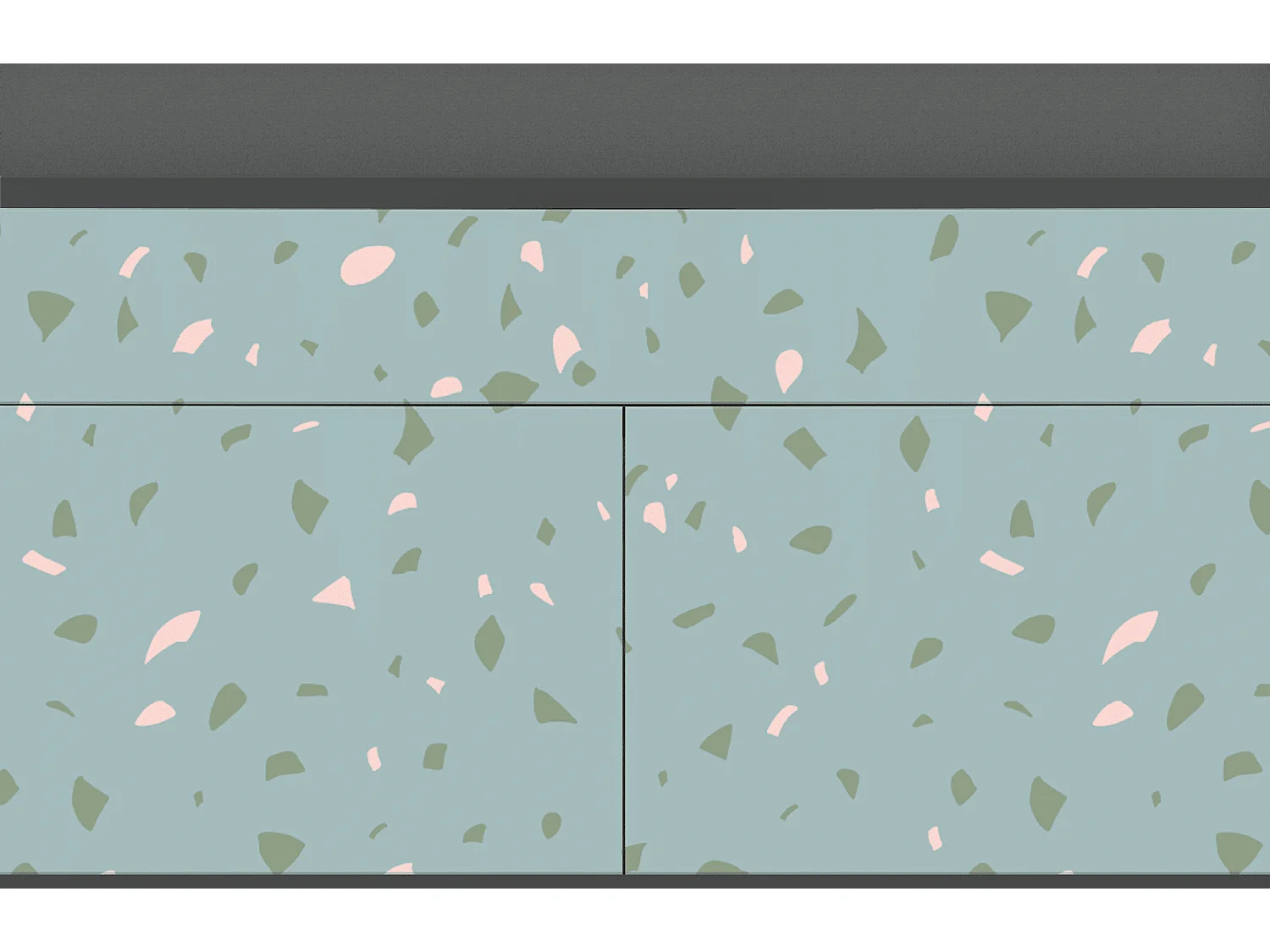 Credenza - 115x85x48 cm - BS4 - Blue Drops, Antracite