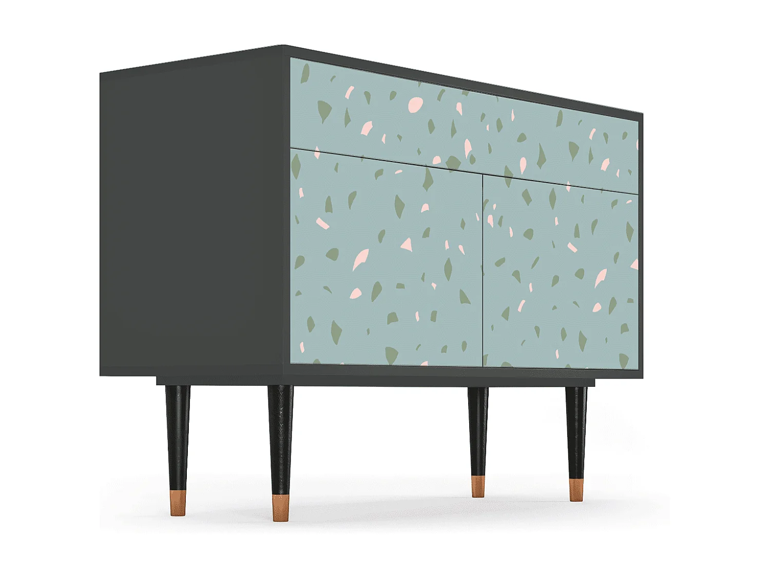Buffet - 115x85x48 cm - BS4 - Blue Drops, Anthracite