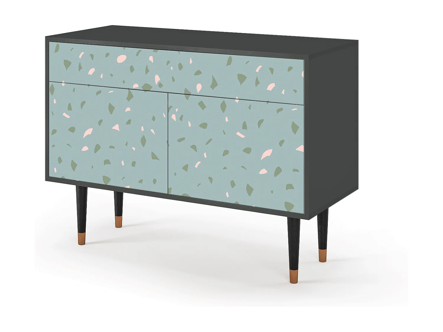 Buffet - 115x85x48 cm - BS4 - Blue Drops, Anthracite
