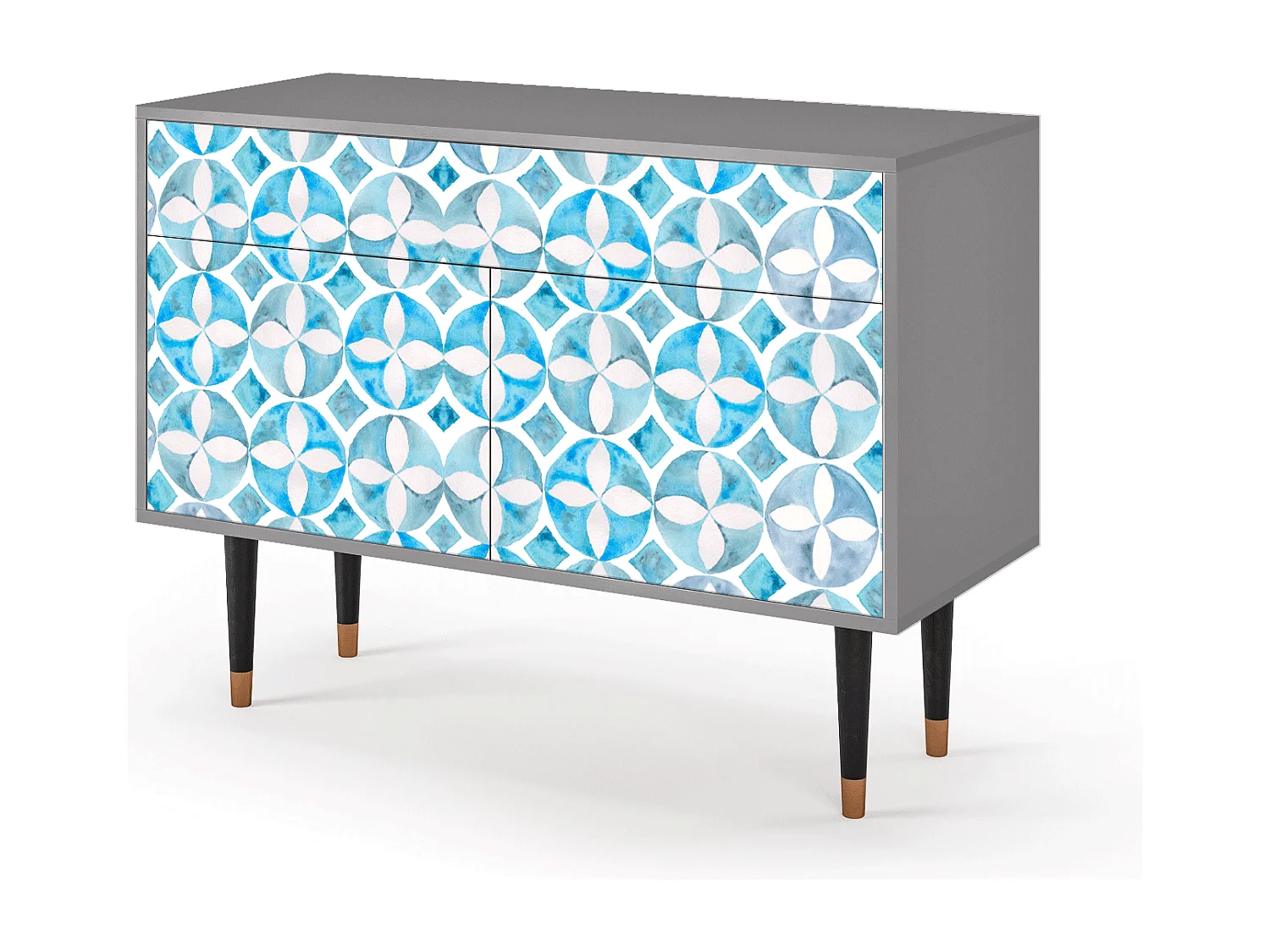 Credenza - 115x85x48 cm - BS4 - Porto Mood, Grigio