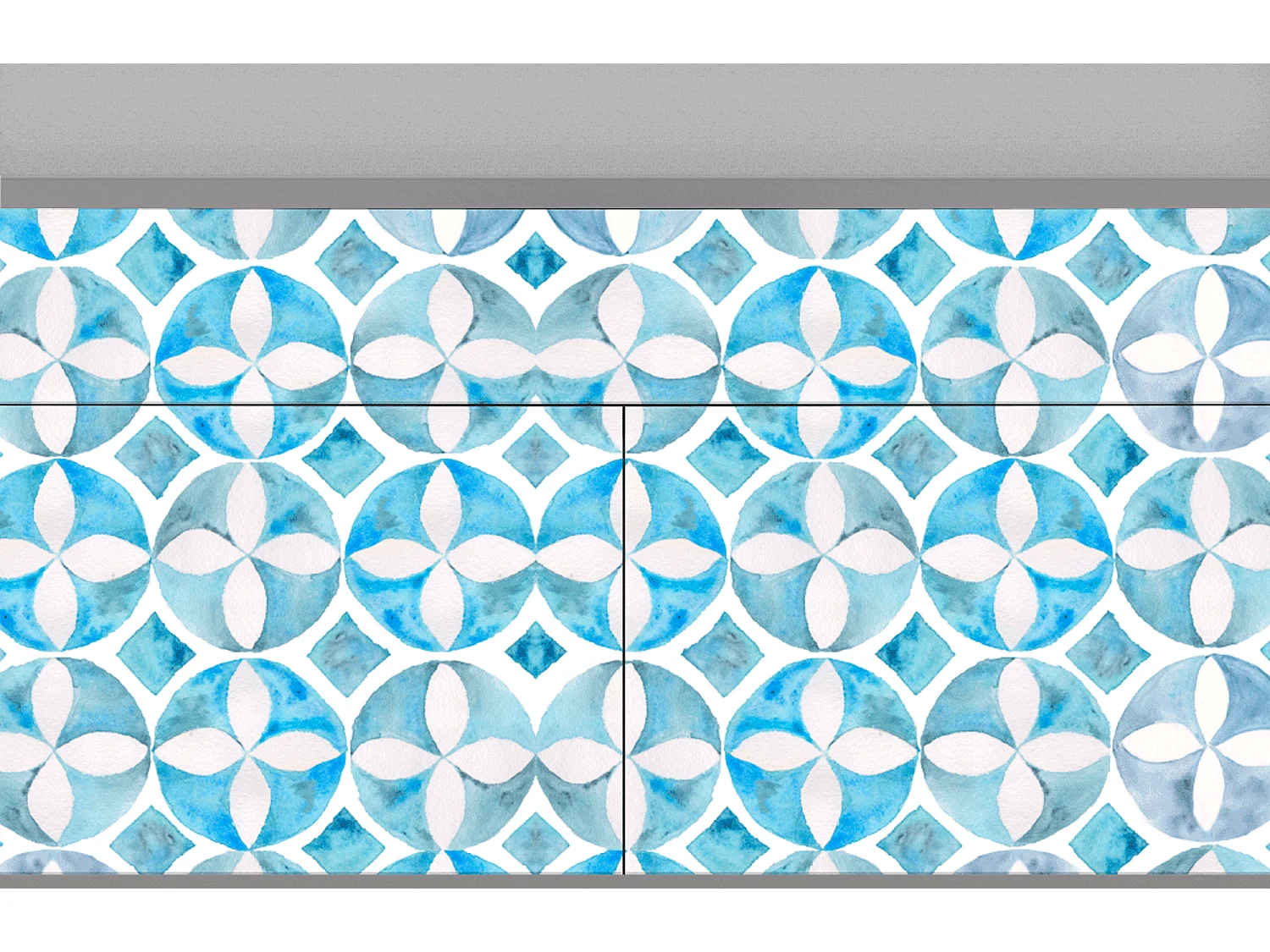 Credenza - 115x85x48 cm - BS4 - Porto Mood, Grigio