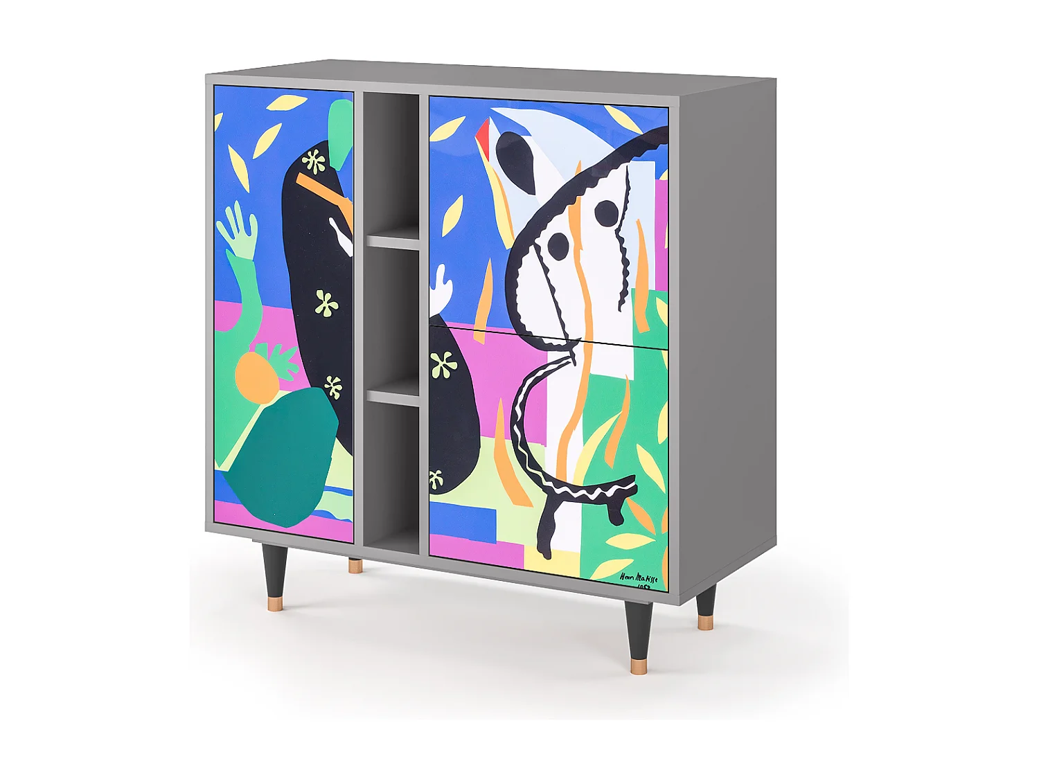 Buffet - 94х96х41 cm - BS5 - La Tristesse du Roi, Gris