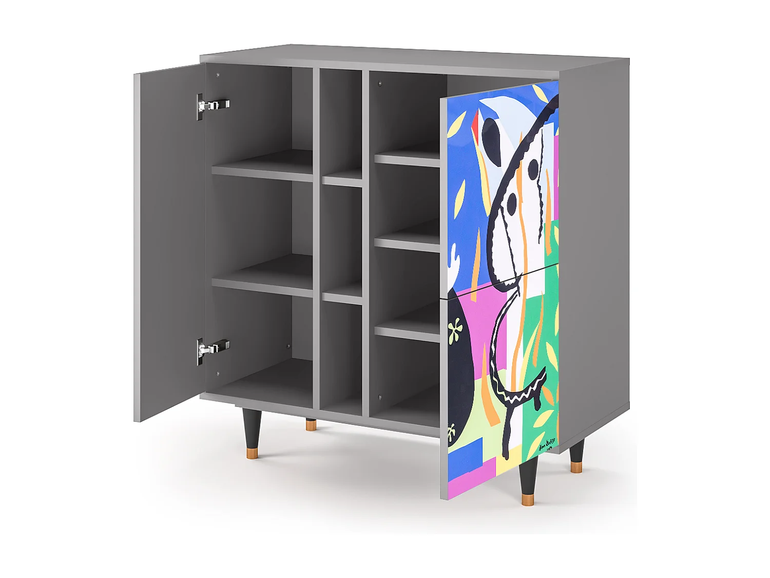 Buffet - 94х96х41 cm - BS5 - La Tristesse du Roi, Gris