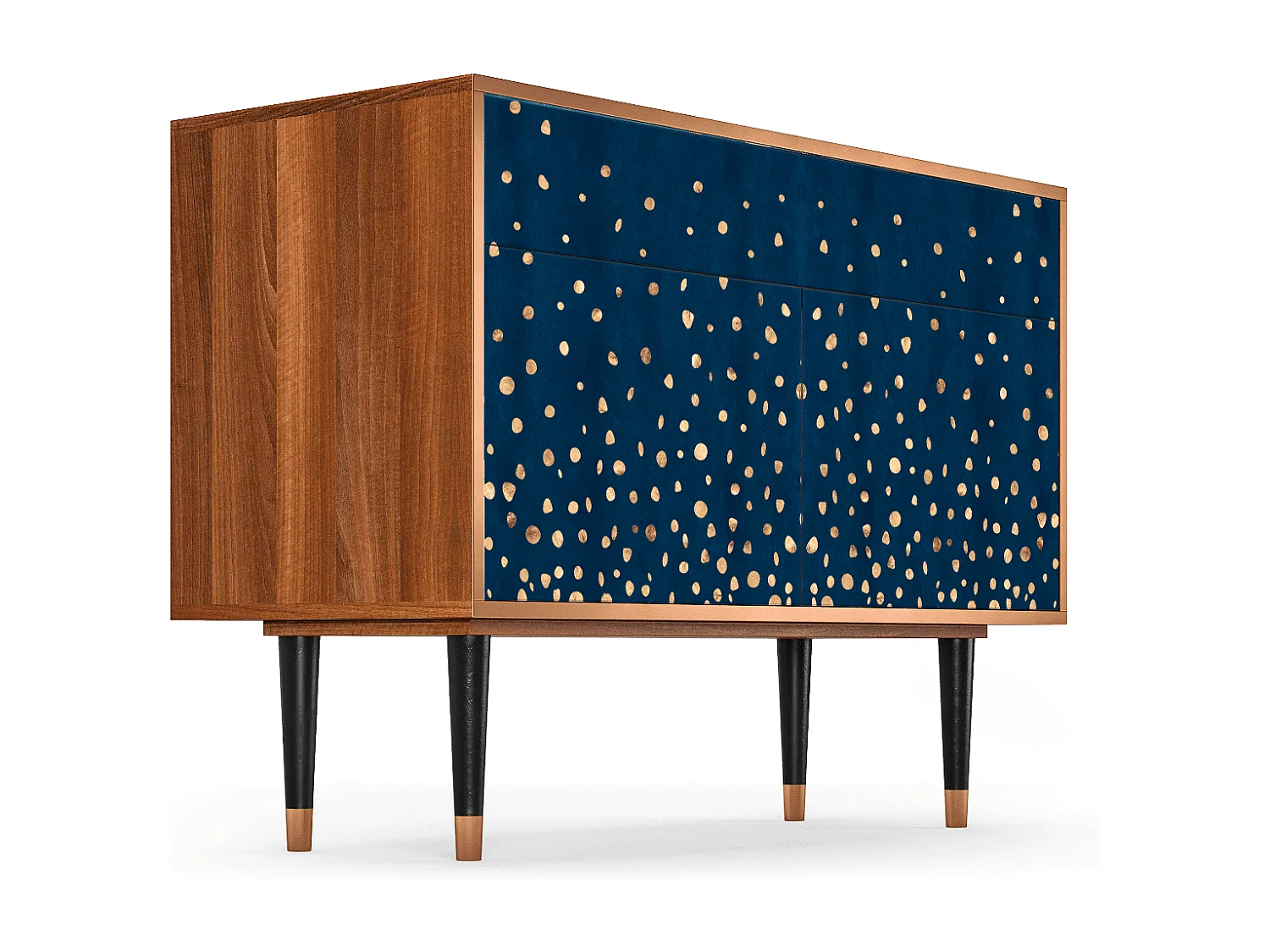 Credenza - 115x85x48 cm - BS4 - Night Skies, Noce