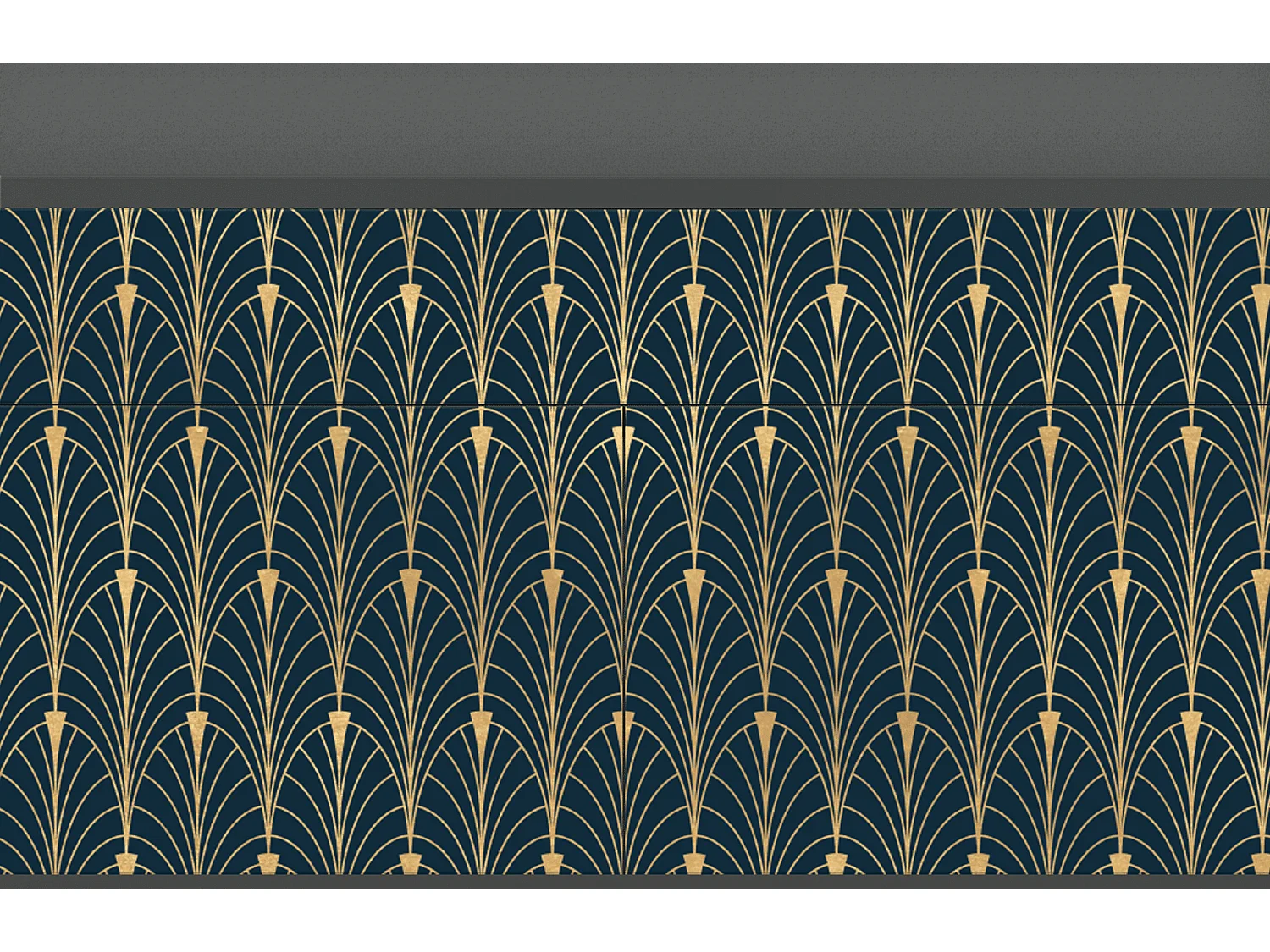 Buffet - 115x85x48 cm - BS4 - Flower of the Nile, Anthracite