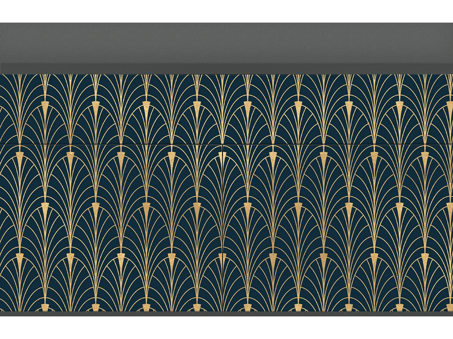 Buffet - 115x85x48 cm - BS4 - Flower of the Nile, Anthracite