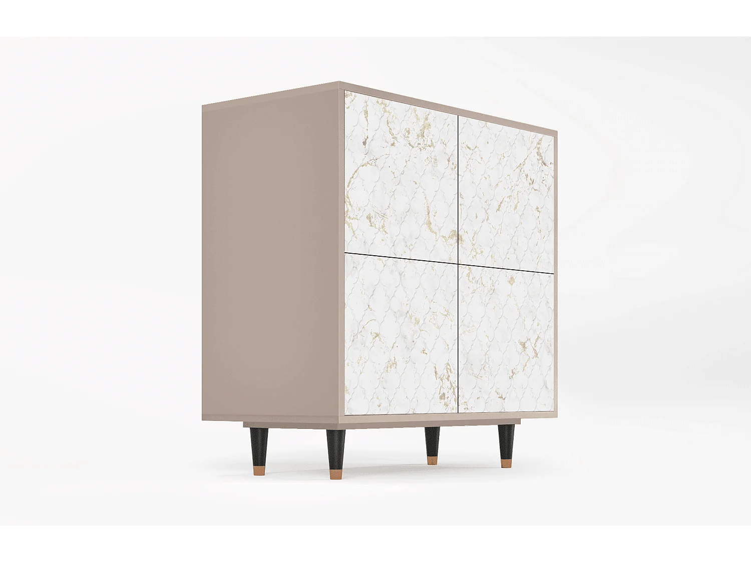 Buffet - 94x96x48 cm - BS3 - Sweet Cotton, Latte