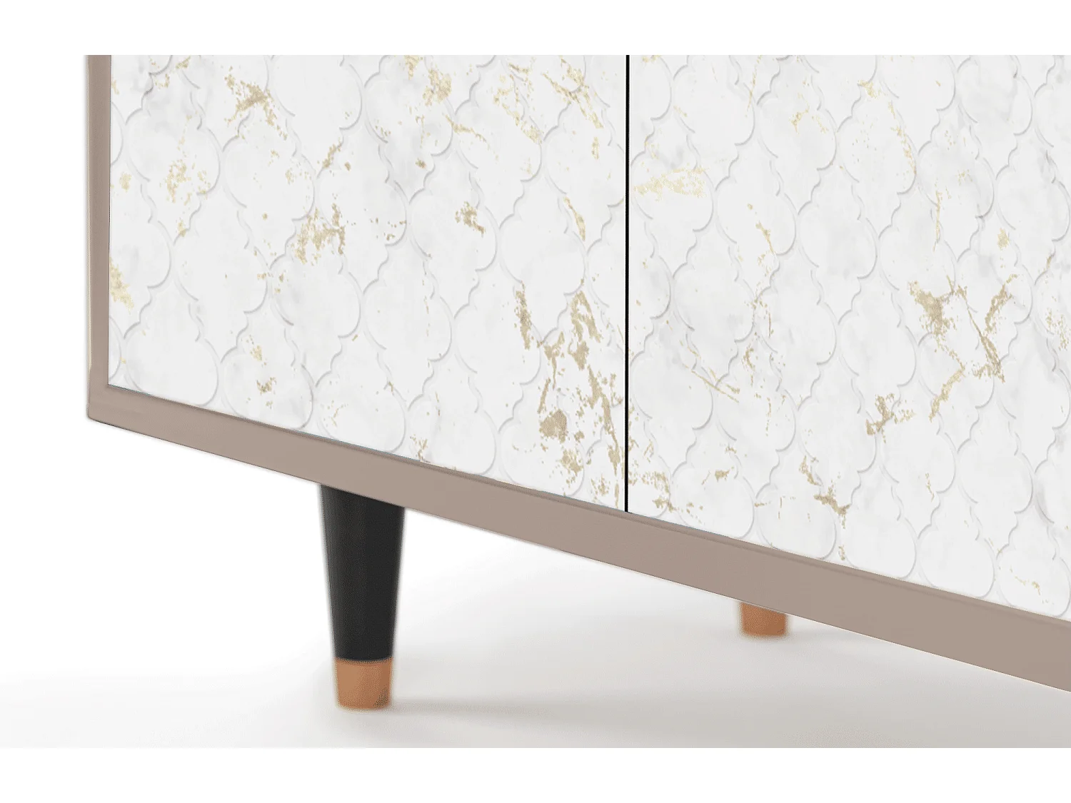 Buffet - 94x96x48 cm - BS3 - Sweet Cotton, Latte