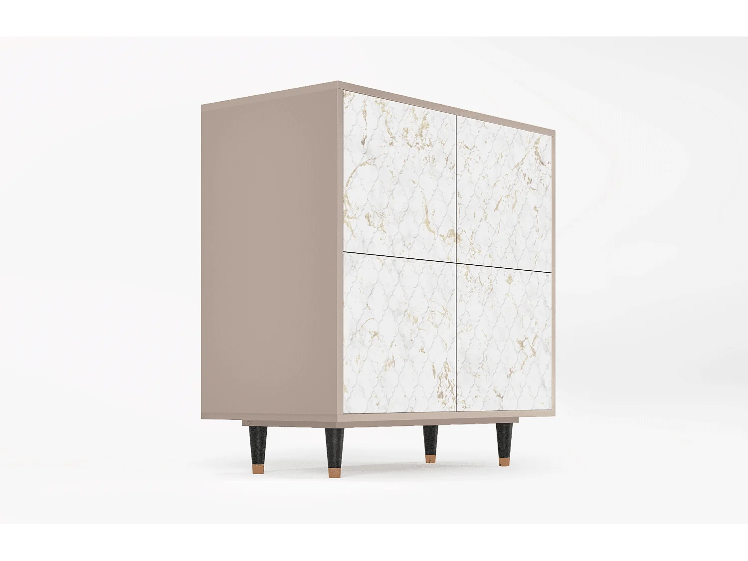 Buffet - 94x96x48 cm - BS3 - Sweet Cotton, Latte