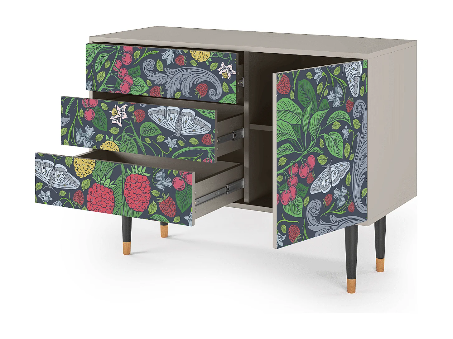 Buffet - 115х84х41 cm - S3 - Summer Berries, Sable