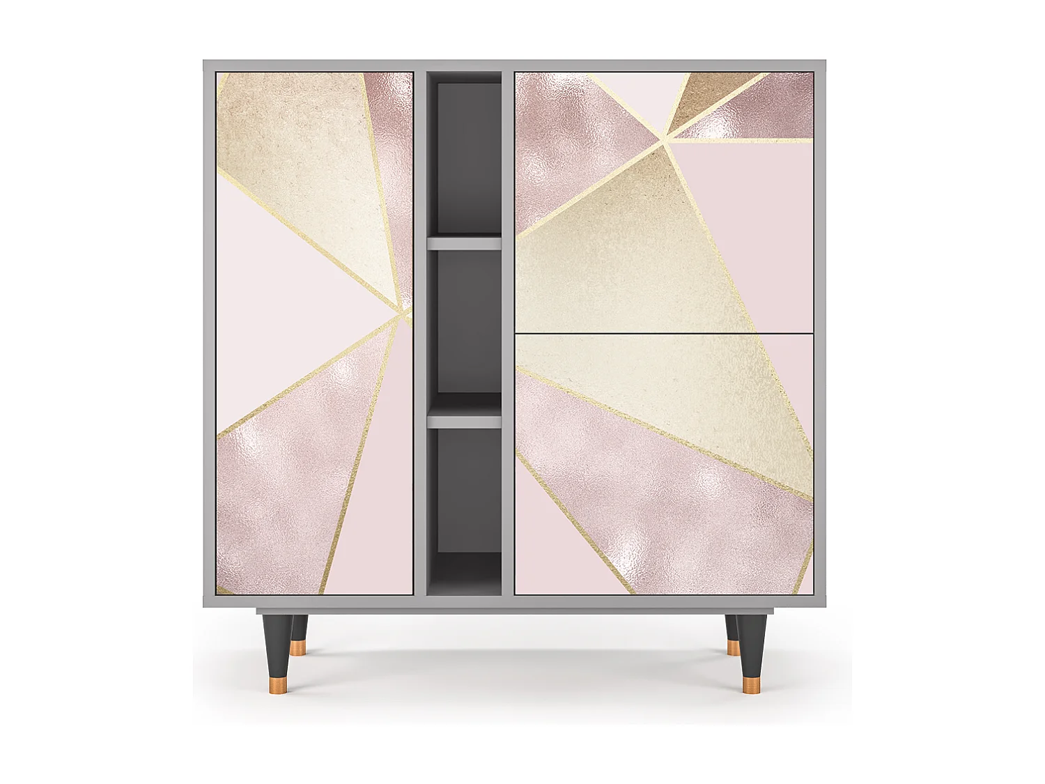 Dressoir - 94х96х41 cm - BS5 - Cosmopolitan Diva, Grijs