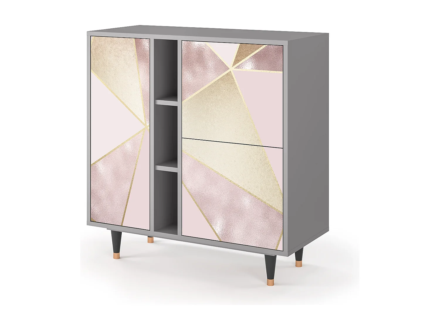 Dressoir - 94х96х41 cm - BS5 - Cosmopolitan Diva, Grijs