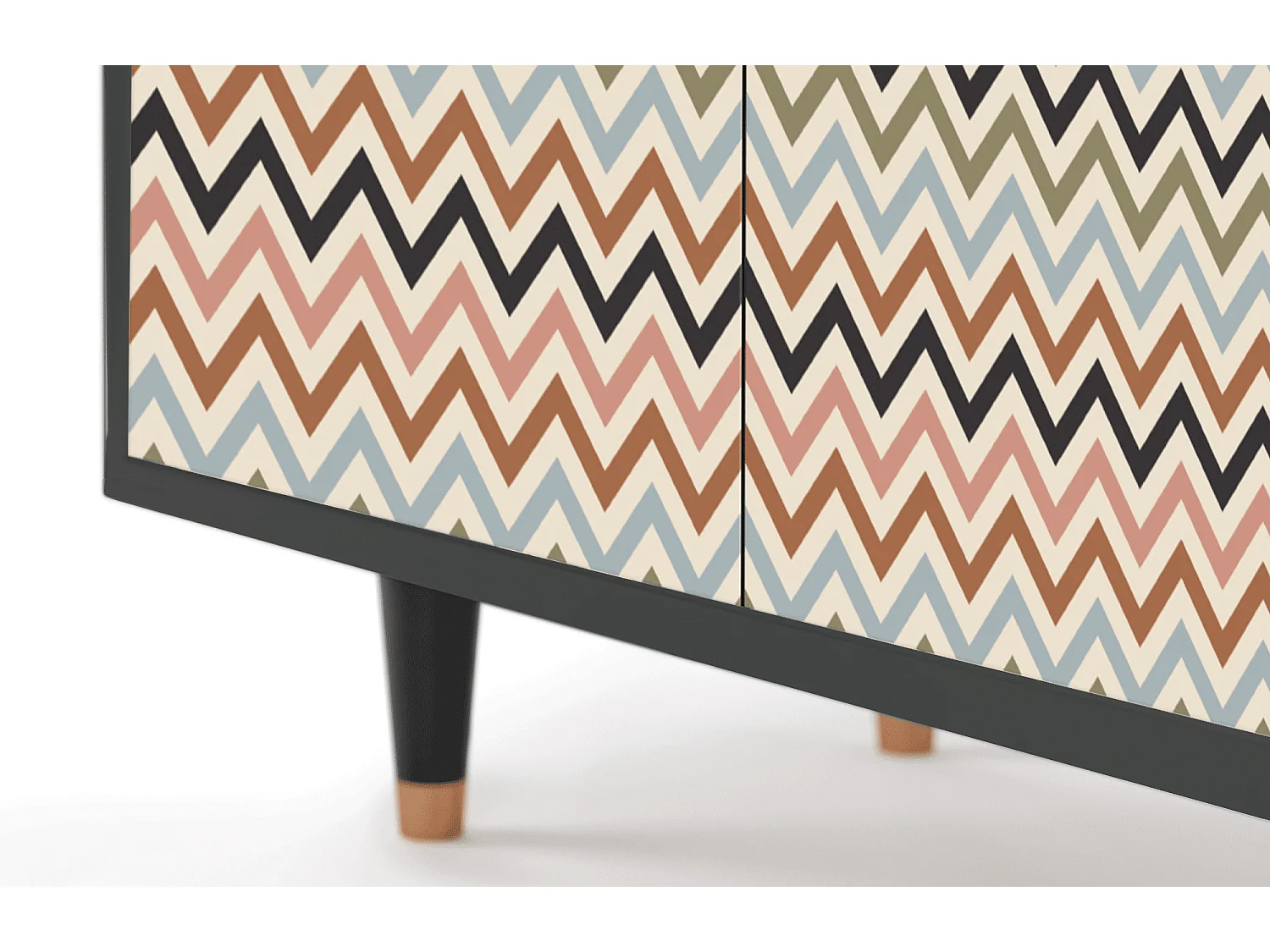 Buffet - 94x96x48 cm - BS3 - Bright Ripple, Anthracite