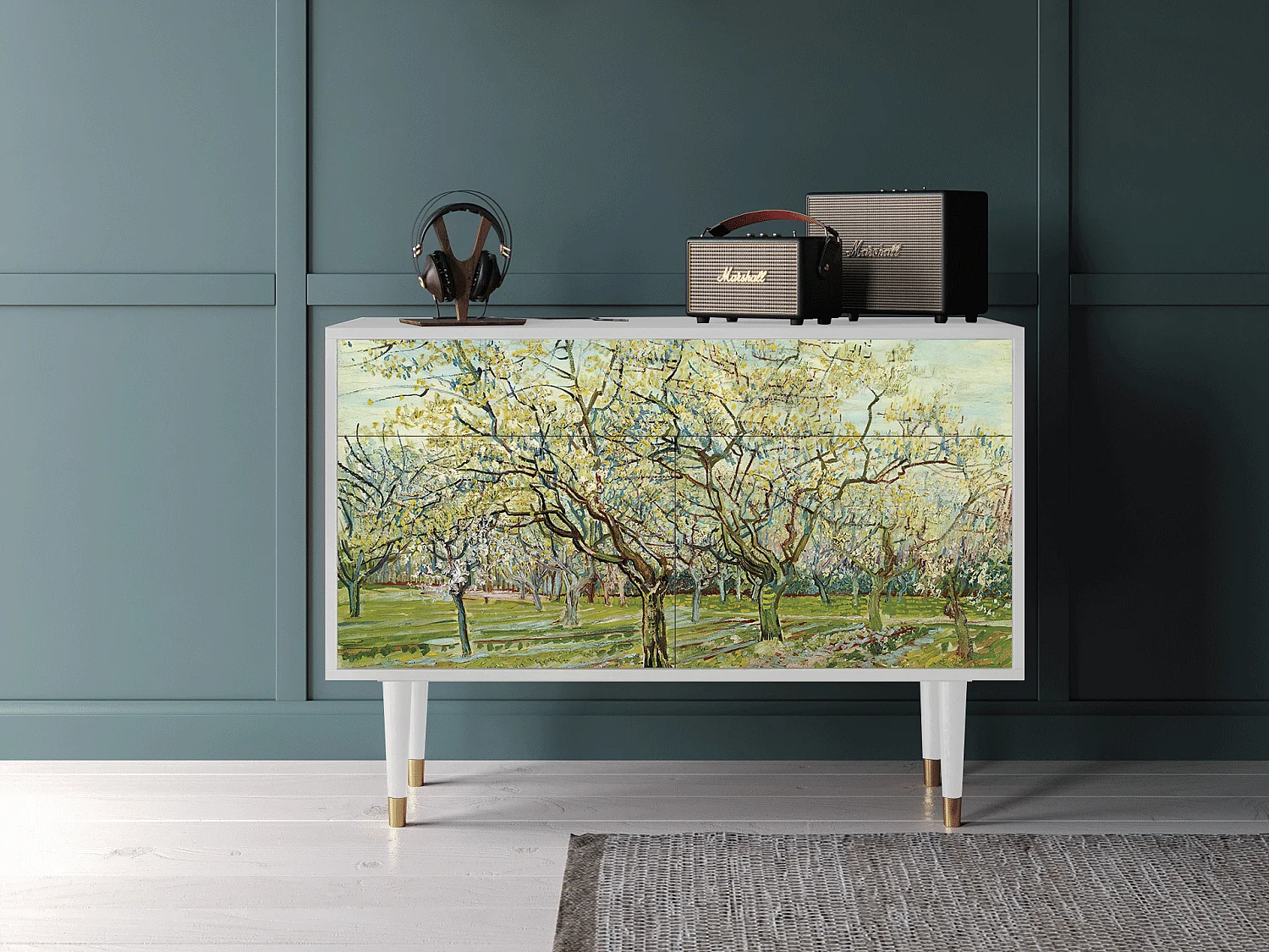 Buffet - 115x85x48 cm - BS4 - The Blanc Orchard, Blanc