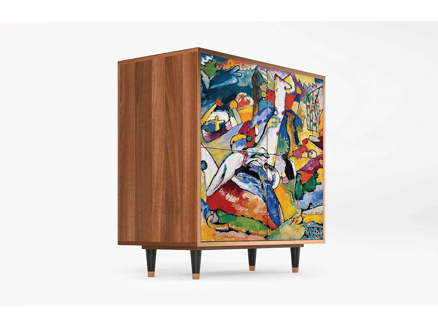 Aparador - 94x96x48 cm - BS3 - Improvisation 26  , Nogal