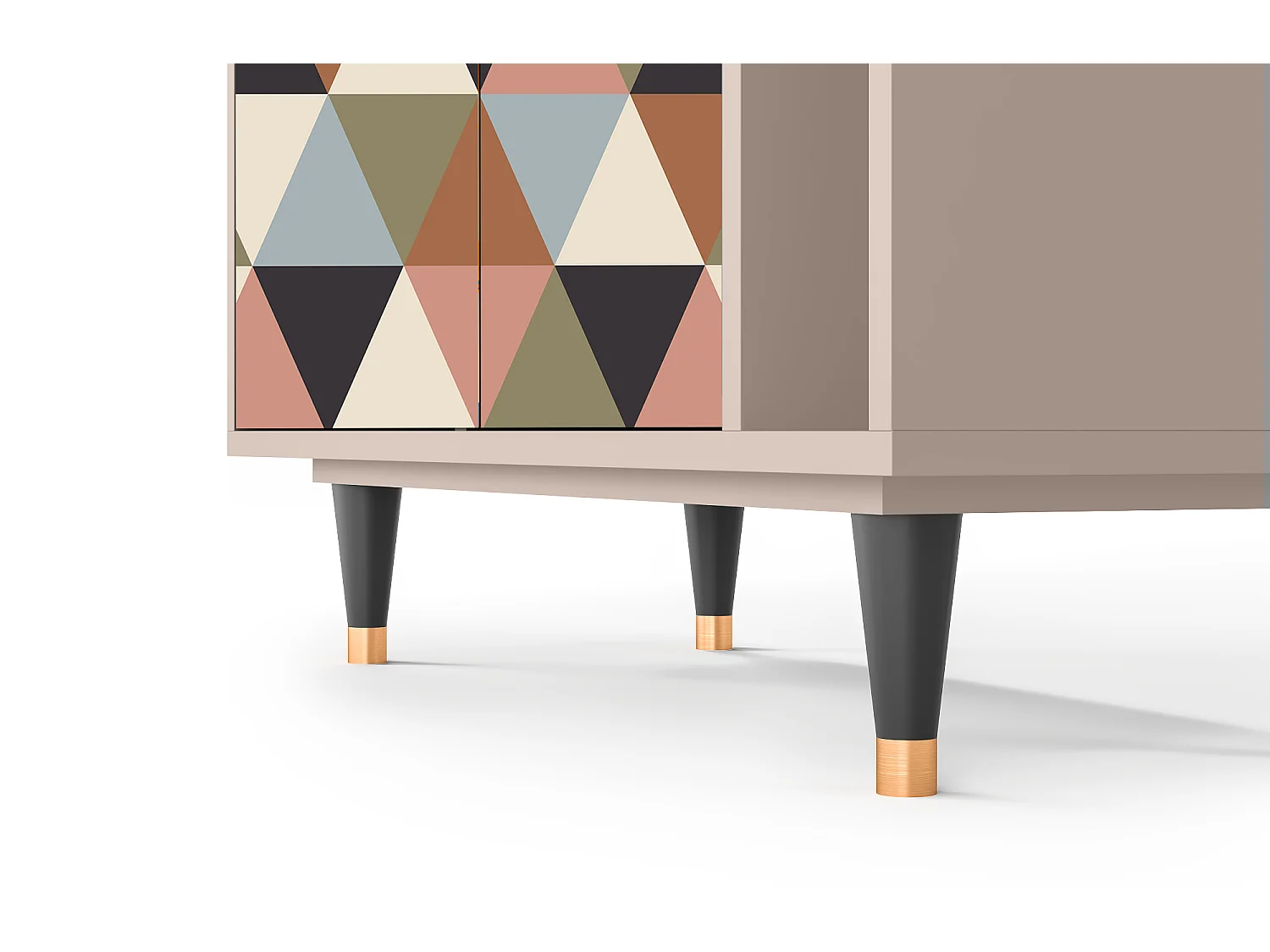 Dressoir - 96х110х41 cm - BS6 - Royal Triangles, Latte