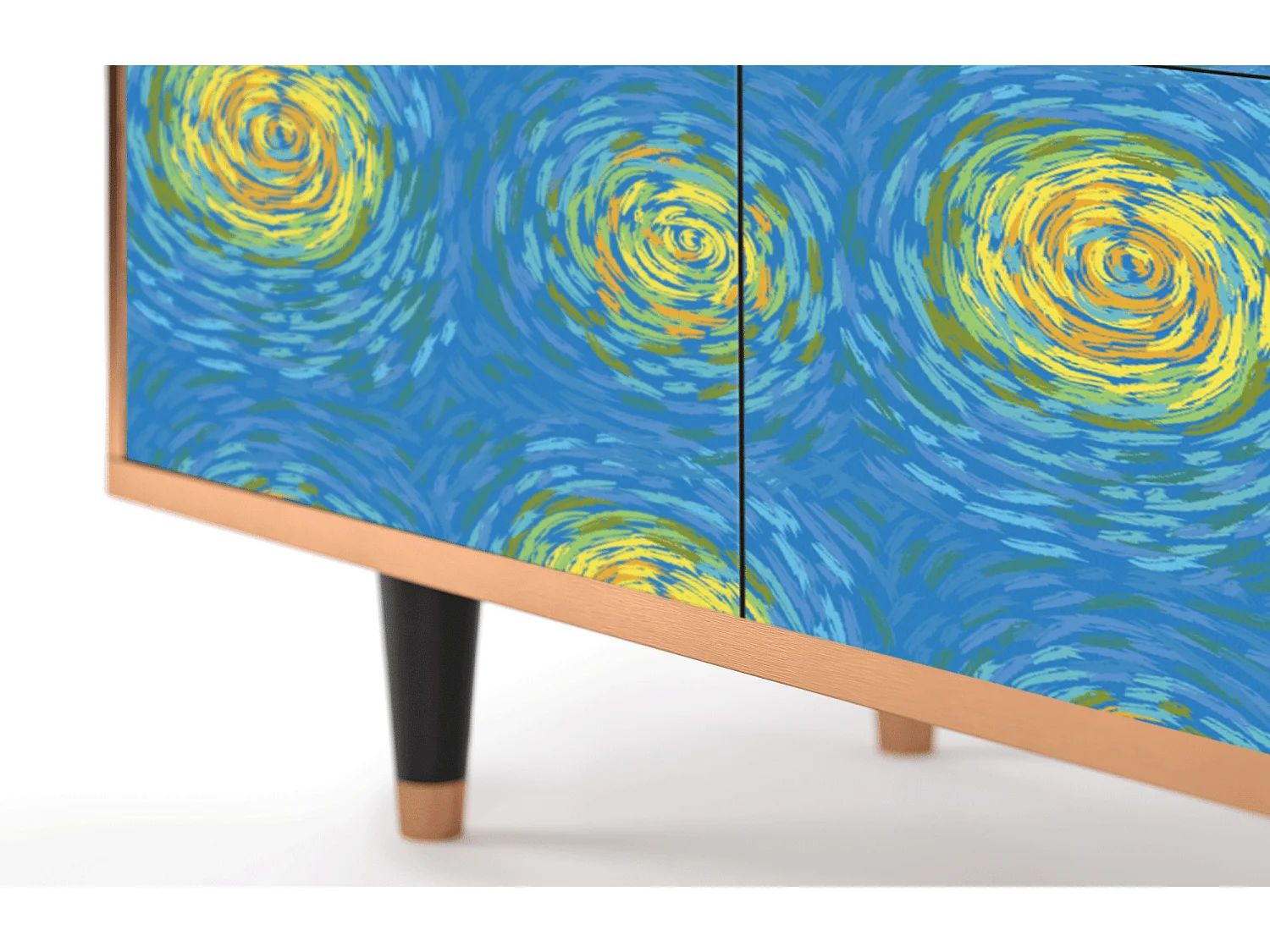 Credenza - 94x96x48 cm - BS3 - Van Gogh Lights, Noce