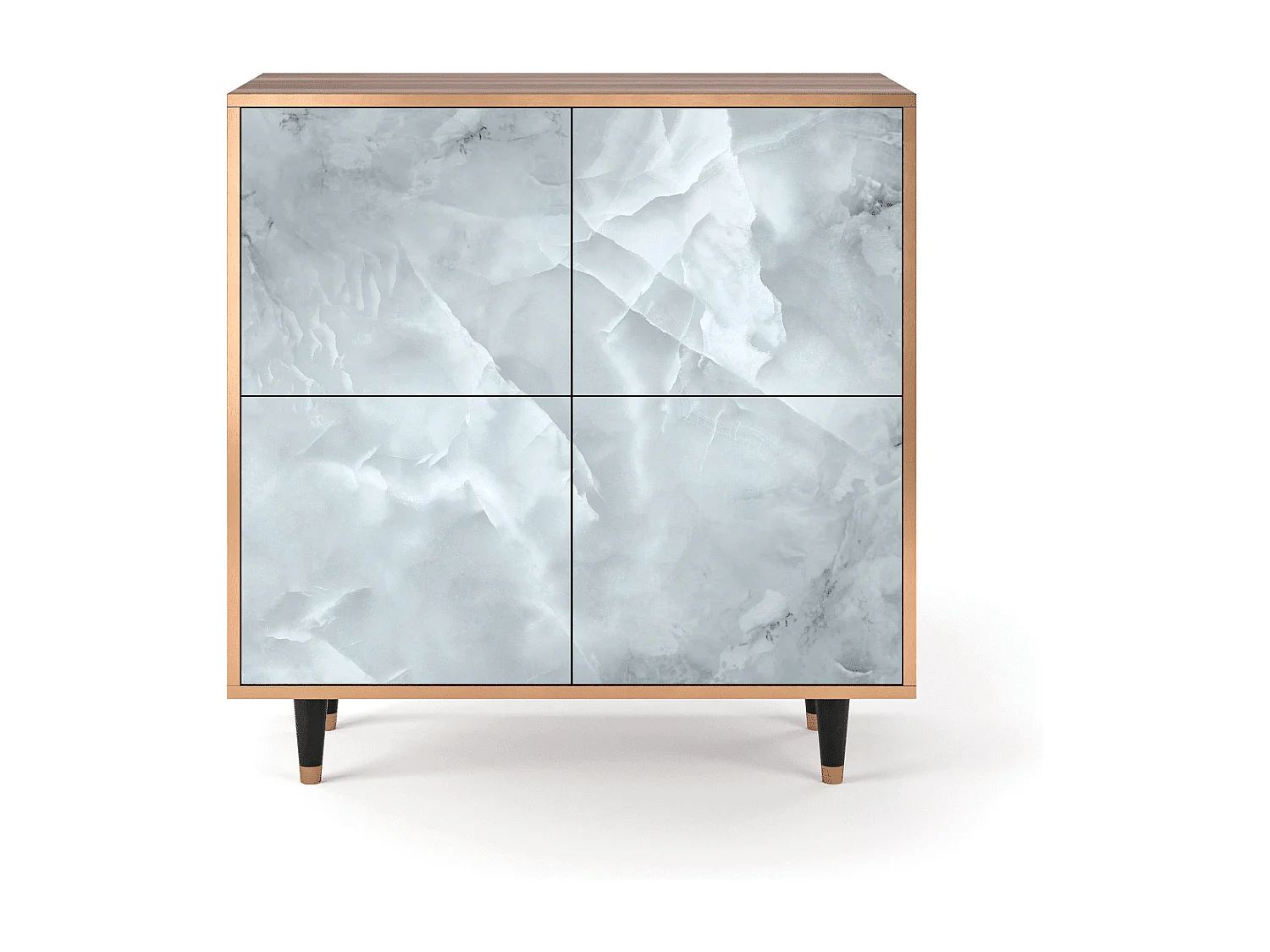 Buffet - 94x96x48 cm - BS3 - The Onyx, Noyer