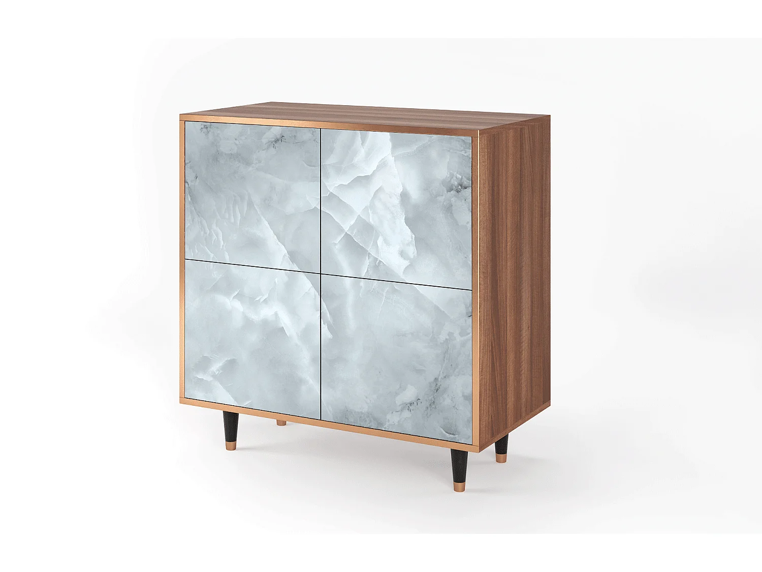 Buffet - 94x96x48 cm - BS3 - The Onyx, Noyer