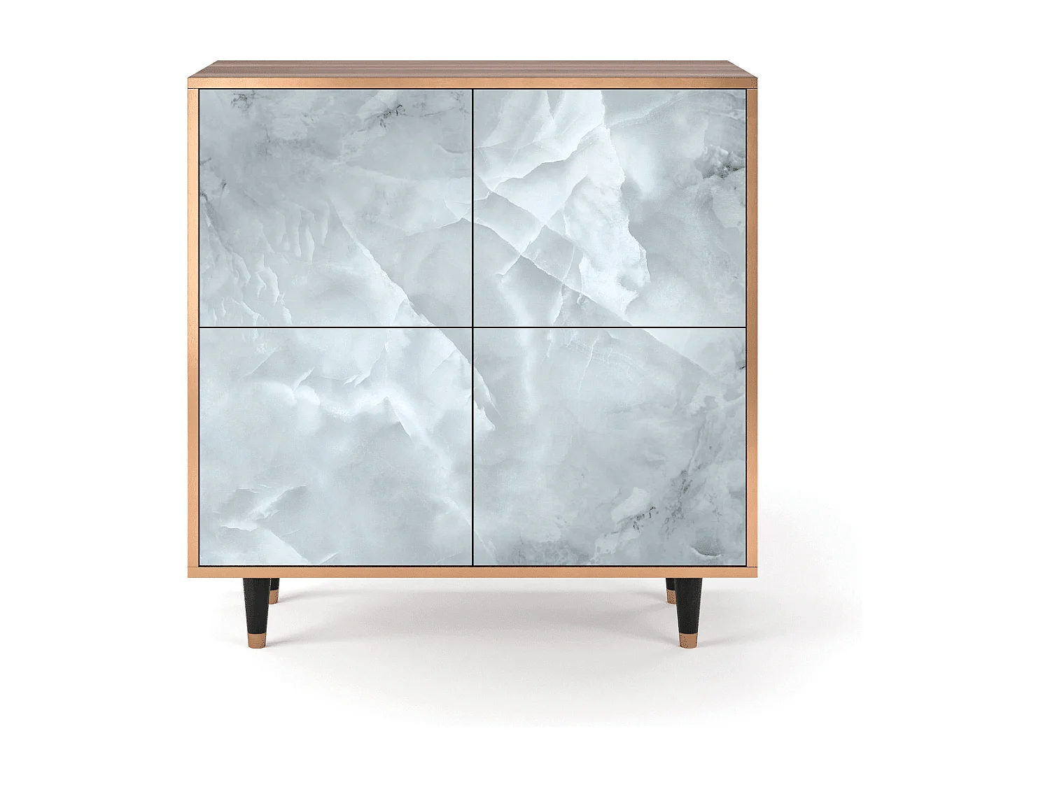 Buffet - 94x96x48 cm - BS3 - The Onyx, Noyer