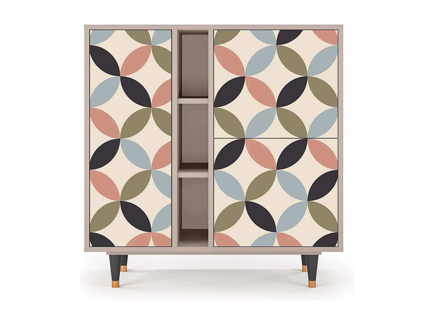 Credenza - 94х96х41 cm - BS5 - Butterfly Effect, Latte