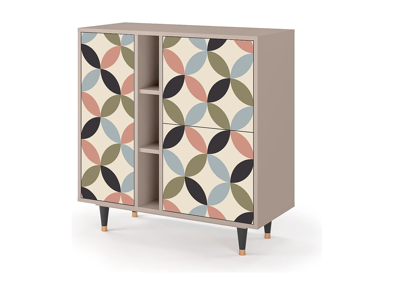 Credenza - 94х96х41 cm - BS5 - Butterfly Effect, Latte