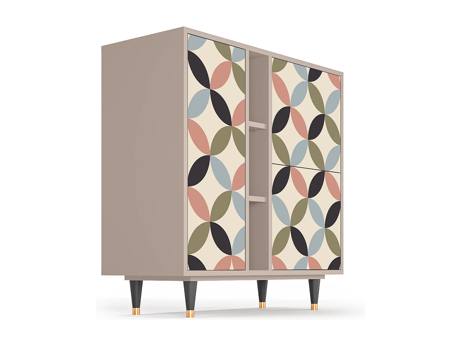 Credenza - 94х96х41 cm - BS5 - Butterfly Effect, Latte