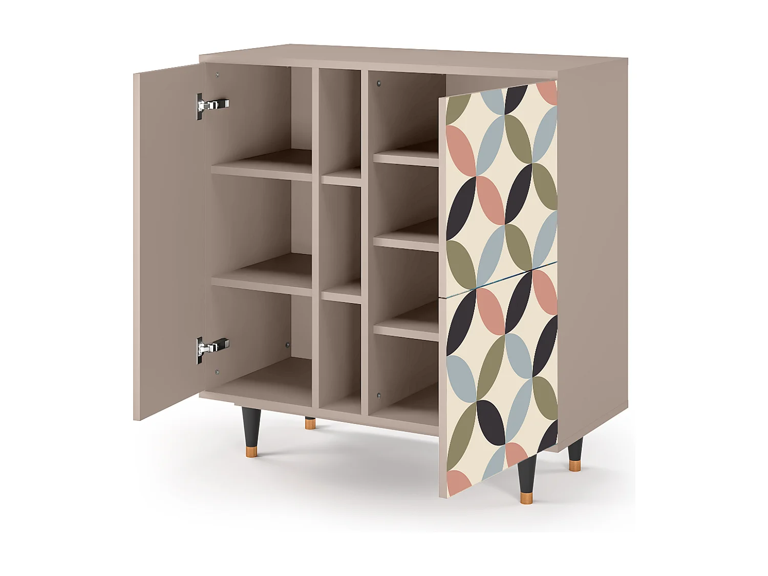 Credenza - 94х96х41 cm - BS5 - Butterfly Effect, Latte