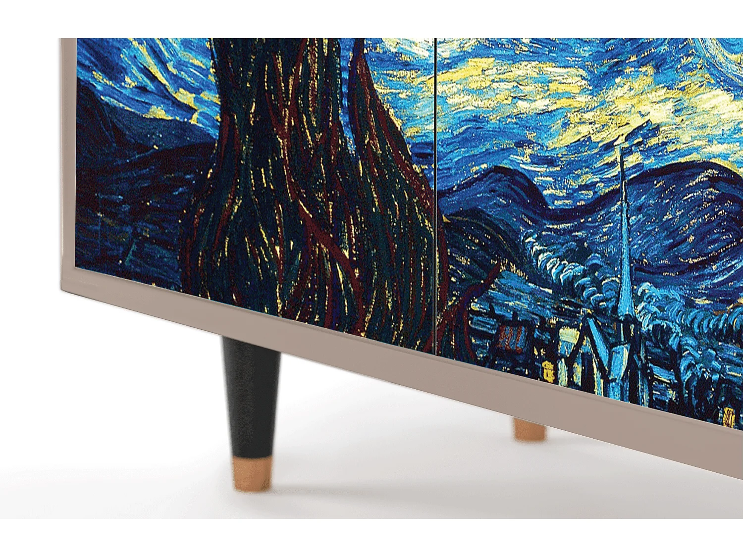 Buffet - 94x96x48 cm - BS3 - The Starry Night  , Latte