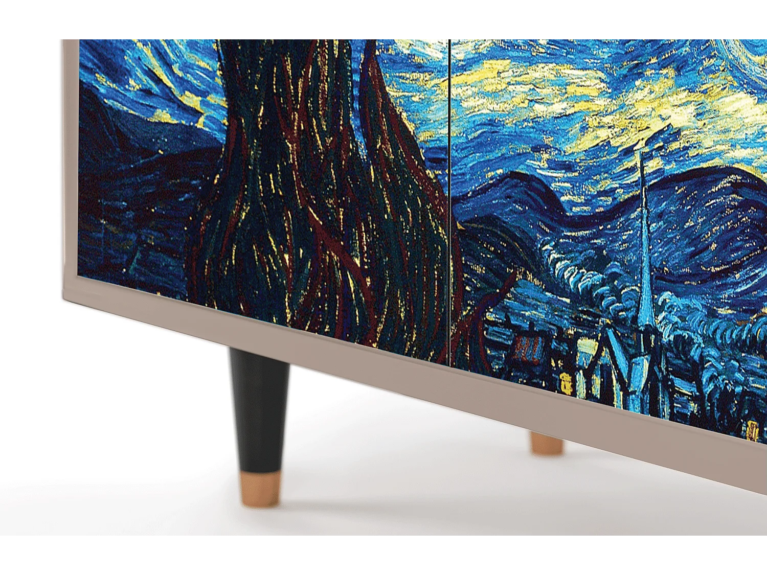Buffet - 94x96x48 cm - BS3 - The Starry Night  , Latte