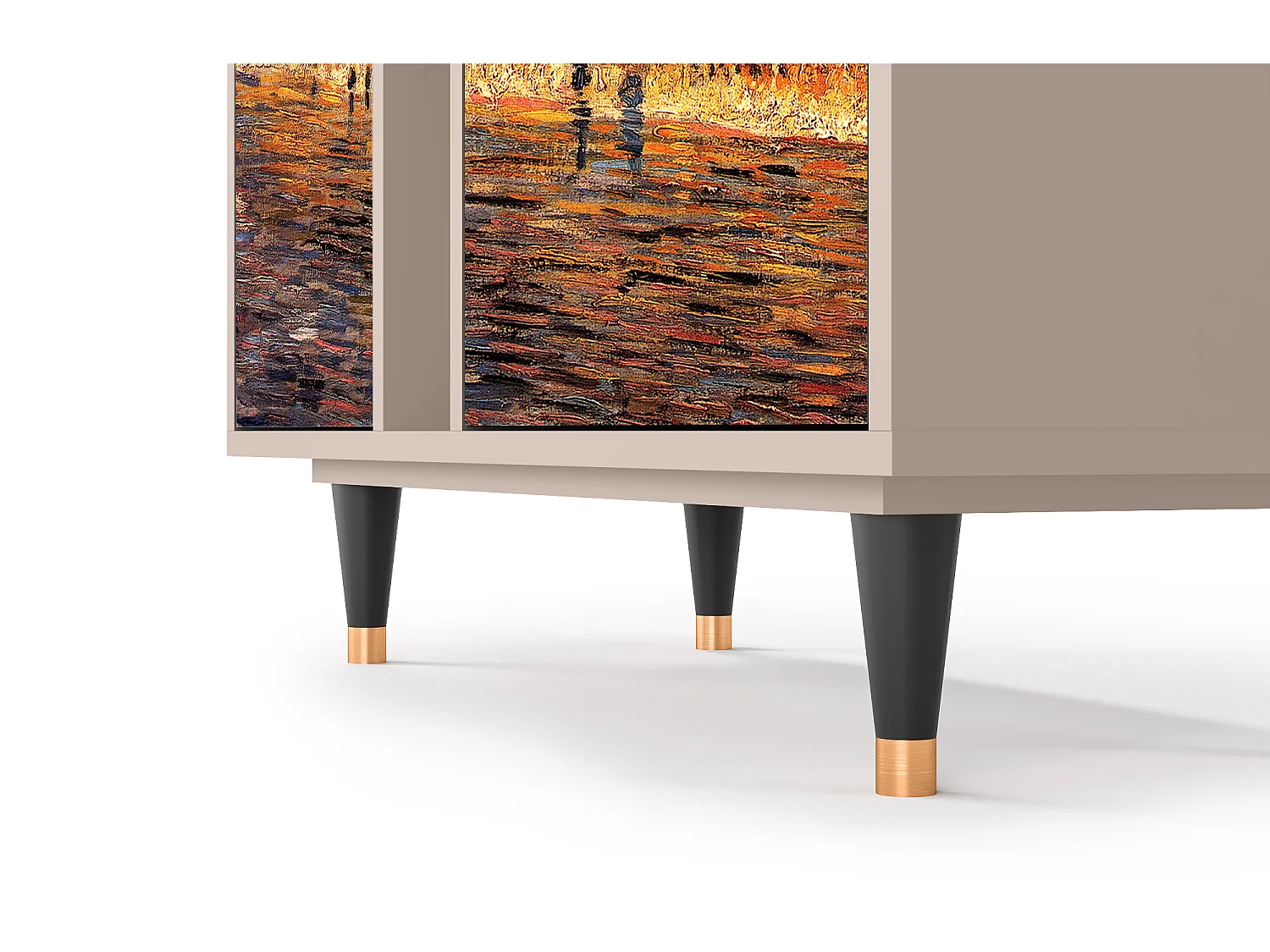 Aparador - 94х96х41 cm - BS5 - The Banks, Latte