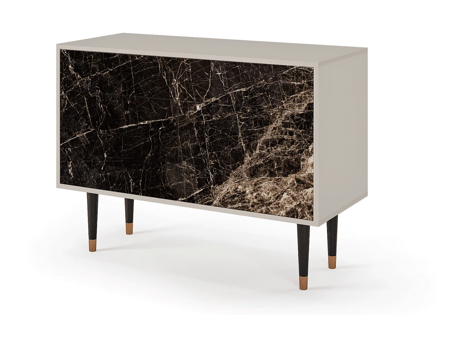 Aparador - 115x85x48 cm - BS4 - Night Abyss, Areia